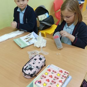 Przygody skarpetek w II a