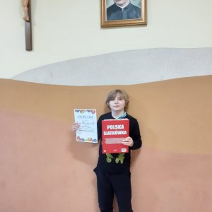 Wręczenie nagród w szkolnym konkursie plastycznym „Wielkanocna pisanka”