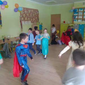 Bal karnawałowy 2021 w klasie I