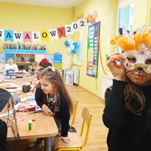 Bal karnawałowy 2021 w klasach 2 KSP