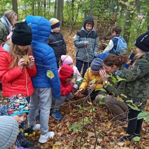 Klasy III na zajęciach w RDLP