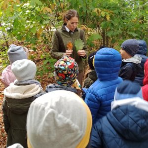 Klasy III na zajęciach w RDLP