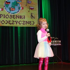 1. MIEJSCE w XIV Powiatowym Przeglądzie Piosenki Obcojęzycznej