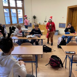 Mikołajki w klasie 5 KSP