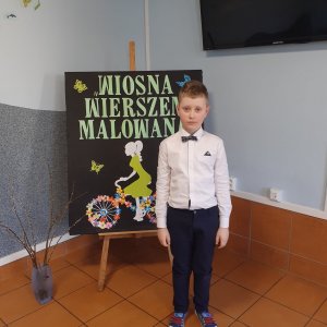 Konkurs recytatorski „Wiosna wierszem malowana”.