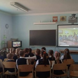 Spotkanie z uczniami z Łotwy