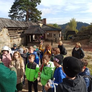 Zwiedziliśmy ruiny Zamku Kamieniec