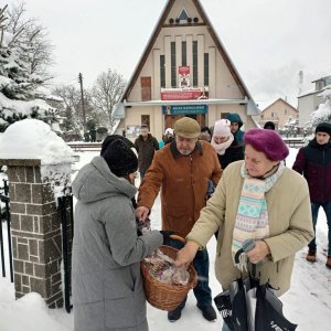 Kwesta na rzecz Towarzystwa Przyjaciół Krośnieńskiego Hospicjum