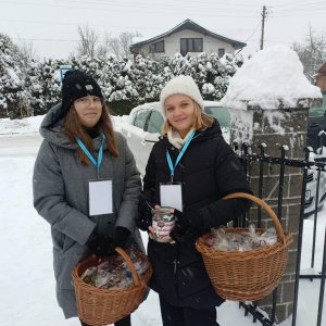 Kwesta na rzecz Towarzystwa Przyjaciół Krośnieńskiego Hospicjum