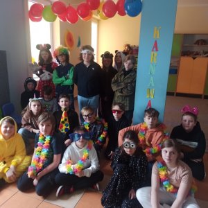 Dyskoteka karnawałowa dla klas 4
