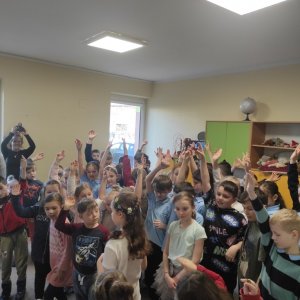 Goście z przedszkola Motylek