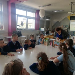 Zajęcia czytelniczo-edukacyjne o zdrowym odżywianiu