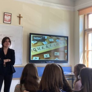 Wolontariuszka z programu Fulbright ETA z USA