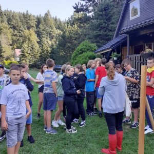 Wycieczka integracyjna do Hytty pod lasem w Odrzykoniu