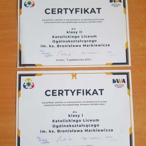 Wizyta wolontariuszek z BWA