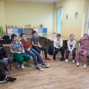 Seria ćwiczeń integracyjnych w klasie 4