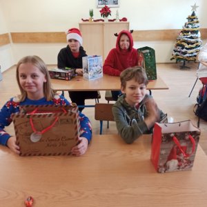 Mikołajki w kasie Va