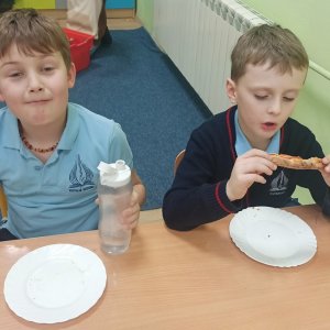 Dzień pizzy w klasie I