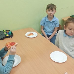 Dzień pizzy w klasie I