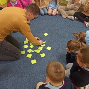 Zajęcia z psychologiem w klasie I KSP
