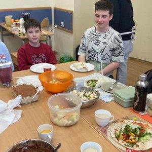 Pokaz kulinarny na lekcji języka angielskiego