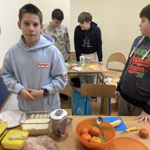 Pokaz kulinarny na lekcji języka angielskiego