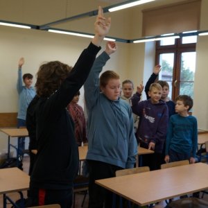 Zajęcia z psychologiem szkolnym klasy 6