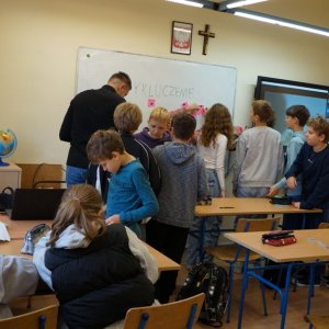 Zajęcia z psychologiem szkolnym klasy 6