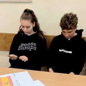 Przygotowania uczniów do udziału w mobilności w Hiszpanii