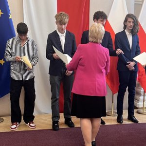 Wręczenie dyplomów Stypendium Prezesa Rady Ministrów 2024