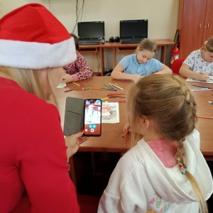 Mikołajkowe czytanie i zabawy z kodowaniem