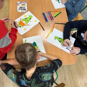 Uczniowie klas 1-3 KSP świętowali Dzień Świętego Patryka