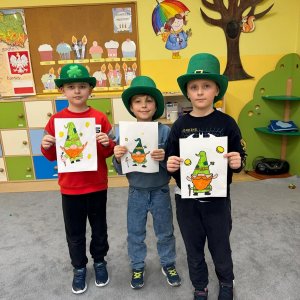 Uczniowie klas 1-3 KSP świętowali Dzień Świętego Patryka