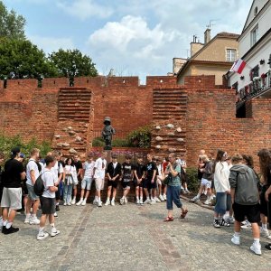 Licealiści w Warszawie