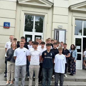 Licealiści w Warszawie