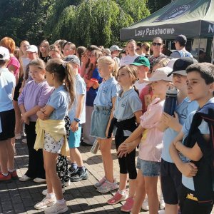 Rozdanie nagród w konkursie „Poszukiwacze zaginionych baterii” podczas Pikniku Ekologicznego Eko Krosno