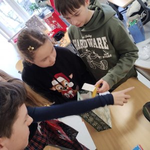 Mikołaj na szkolnym tournée!