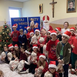 Mikołaj na szkolnym tournée!