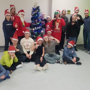 Mikołaj na szkolnym tournée!