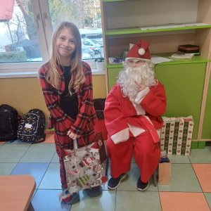 Mikołaj na szkolnym tournée!