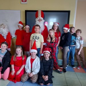 Mikołaj na szkolnym tournée!