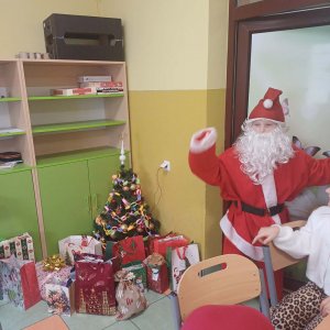 Mikołaj na szkolnym tournée!