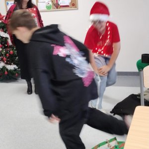 Mikołaj na szkolnym tournée!