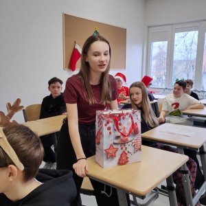 Mikołaj na szkolnym tournée!