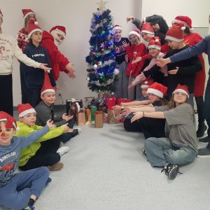 Mikołaj na szkolnym tournée!