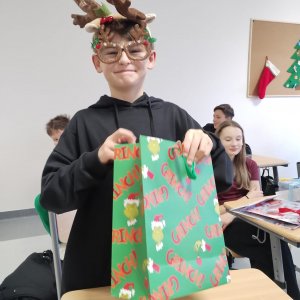 Mikołaj na szkolnym tournée!