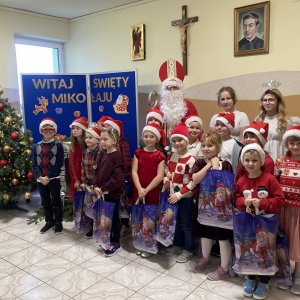 Mikołaj na szkolnym tournée!