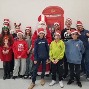 Mikołaj na szkolnym tournée!