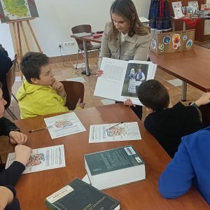 Uczniowie klasy V odwiedzili Pedagogiczną Bibliotekę Wojewódzką w Krośnie