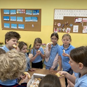 Tłusty czwartek w klasie II